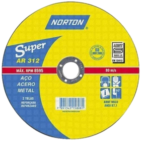 Disco de Corte 14'' X 1/8 X 1'' - Norton